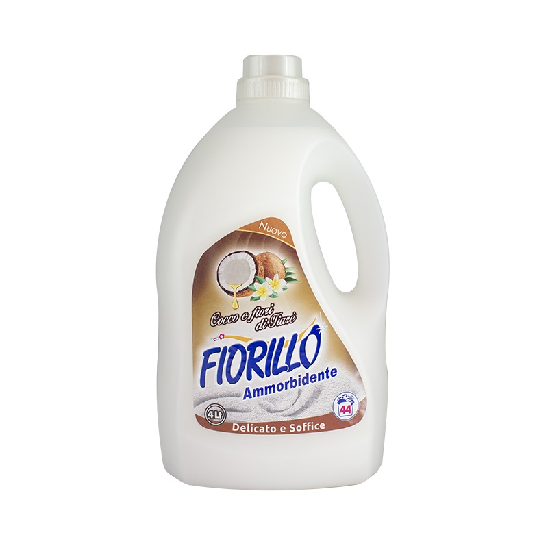 Кондиціонер-ополіскувач FIORILLO Coconut&Tiarè Flowers (44 прання) 4 л